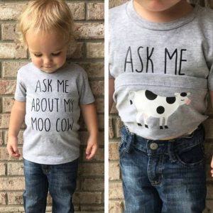 Ask Me About My Moo Cow shirt show