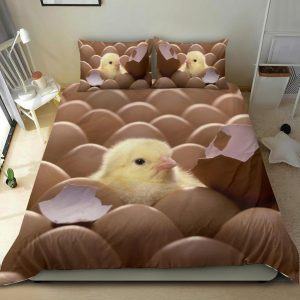 Baby Chicken Egg Hatched Bedding Set