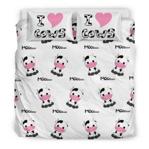 i love cows moooo bedding set king