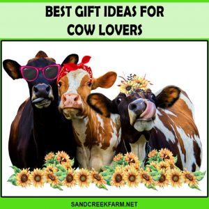ideas of best gift for cow lover