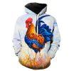 Spring Chickens Full Print 3D Hoodie