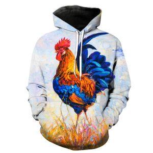 Spring Chickens Full Print 3D Hoodie