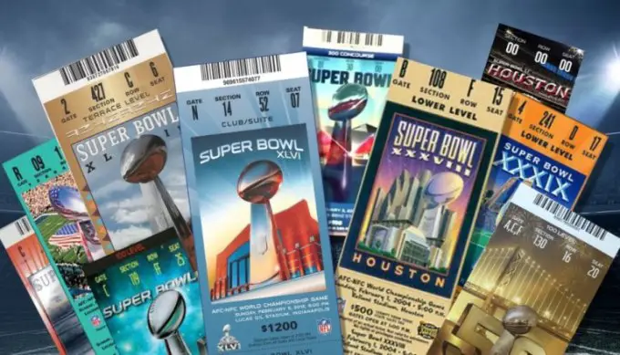 super bowl ticket