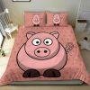Super Cute Fat Pig Bedding Set