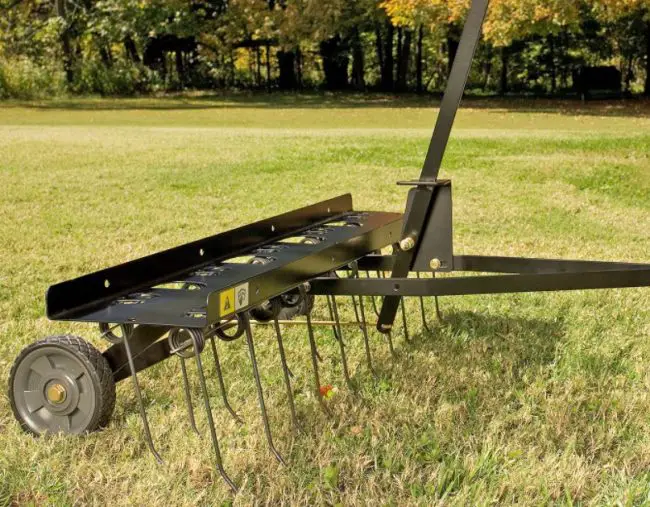 Tow-Behind Dethatchers