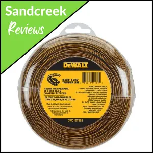 03 DEWALT String Trimmer Line, 225-Feet by 0.080-Inch 03 DEWALT String Trimmer Line, 225-Feet by 0.080-Inch