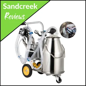 Happybuy Electric Milking Machine 25L